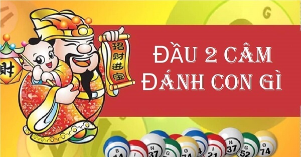 Đầu 2 câm hôm sau nên đánh con gì?