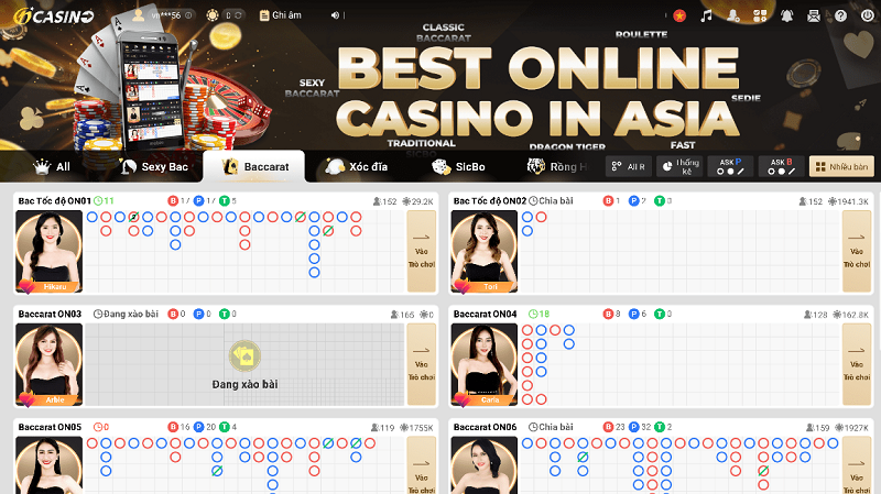 Kho game Casino QH88