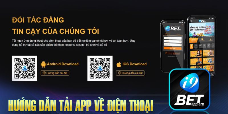Tải app i9bet cho điện thoại IOS